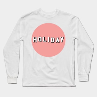 Hollywood Holiday (Red) Long Sleeve T-Shirt